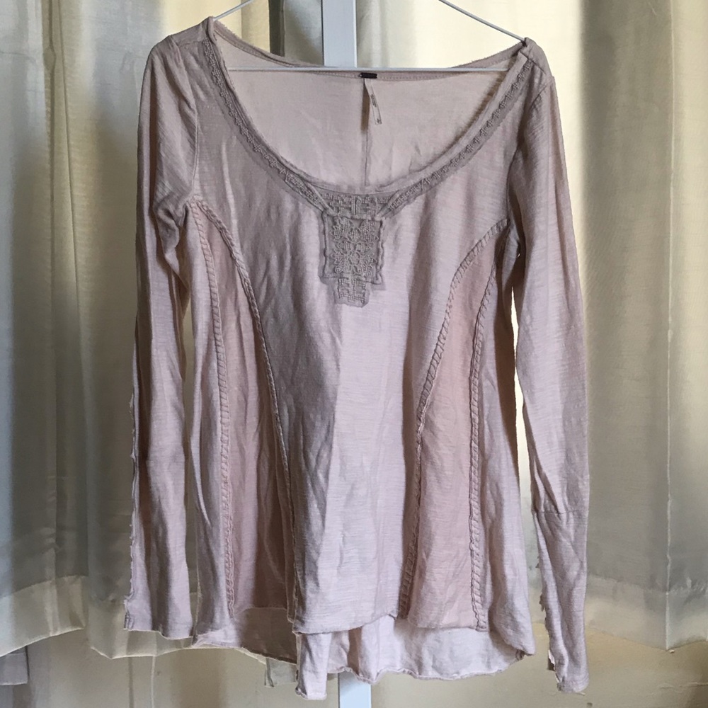 Free people long sleeve shirt